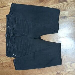 Black/Dark Gray Skinny Jeans